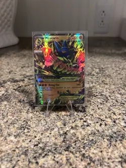 M Lucario EX 55/111 Furious Fists Ultra Rare Full Art Holo 220HP Eng 2014 - Image 1