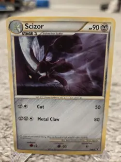 Pokemon TCG Scizor 7/90 Holo Rare Undaunted 2010 - Image 1