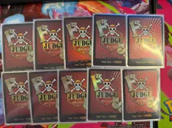 One Piece DON !! Card CHAMPIONSHIP JUDGE Promo Cards 25-26 ENGLISH Set Of 10 - Image 1