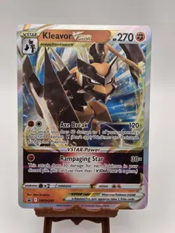 Kleavor VSTAR SWSH249 Full Art Ultra Rare Collection Box Promo Pokemon Card - Image 1