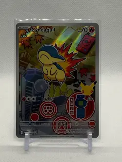 Cyndaquil #47 -ME: Mega Evolution Promo (MEP) Black Star Promo Holo Pokemon Card - Image 1