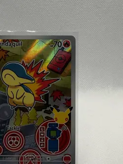 Cyndaquil #47 -ME: Mega Evolution Promo (MEP) Black Star Promo Holo Pokemon Card - Image 2