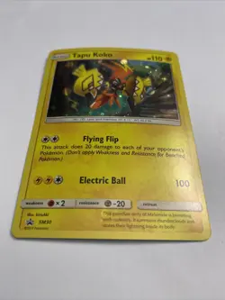 Pokemon Tapu Koko SM30 HOLO RARE SUN & MOON PROMO TCG NEAR MINT NM CARD - Image 2