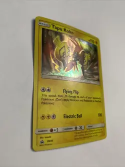 Pokemon Tapu Koko SM30 HOLO RARE SUN & MOON PROMO TCG NEAR MINT NM CARD - Image 3
