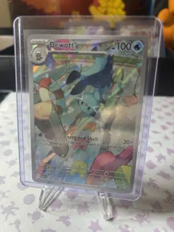 Pokemon TCG Dewott Card 106/086 Illustration Rare, Sv: White Flare - Image 1