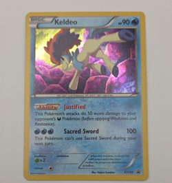 Pokemon Keldeo XY191 XY Promo Holo Basic 90 HP English TCG Card - Image 1