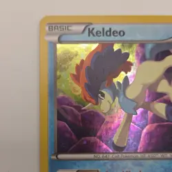 Pokemon Keldeo XY191 XY Promo Holo Basic 90 HP English TCG Card - Image 4