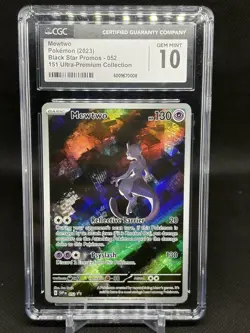 Mewtwo 052 Sv: Scarlet & Violet Promo Cards CGC 10 - Image 1