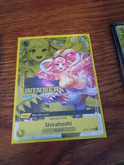 Shirahoshi Winner Pack Vol. 6 One Piece Promo Card OP03-116 (white) - Image 1