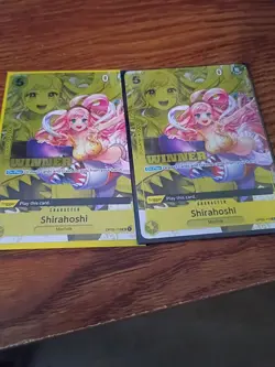 Shirahoshi Winner Pack Vol. 6 One Piece Promo Card OP03-116 (white) - Image 3