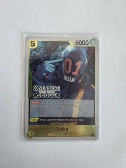 Shaka OP07-101 Judge Pack Vol. 5 One Piece Stamped Promotion Card English Foil - Image 1