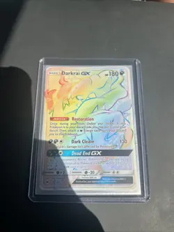 Darkrai GX Holo Card 158/147 Secret Edition Burning Shadows - Image 1