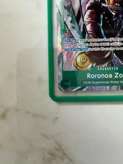 Roronoa Zoro OP13-037 Premium Card Collection Best Selection Vol 6 One Piece ENG - Image 4