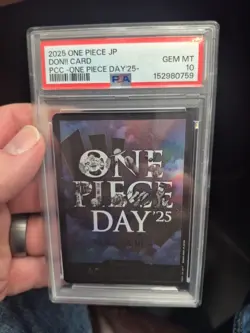 2025 ONE PIECE JPN PREMIUM CARD COLLECTION ONE PIECE DAY'25- DON!! CARD PSA 10 - Image 1