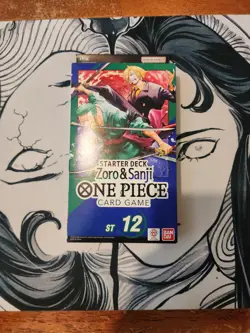 ONE PIECE CARD GAME - ZORO AND SANJI - ST12 STARTER DECK ENGLISH - Image 1