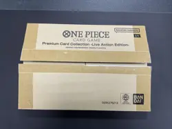 One Piece TCG Premium Card Collection Live Action Edition w/ BOX - Image 1