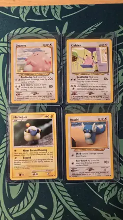 Pokemon Card Lot 4 Cards Vintage LP/MP - Image 1