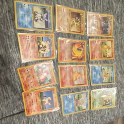 Massive Vintage Pokemon LOT! 61 cards total! All LP to NM! Top loader shipping! - Image 1
