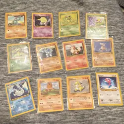 Massive Vintage Pokemon LOT! 61 cards total! All LP to NM! Top loader shipping! - Image 5