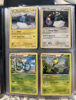 Vintage Pokemon Binder Collection Lot of 100+ Cards WOTC Holos, Mid Era And Mod - Image 3