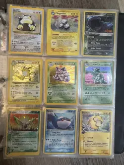 Heavily Played Vintage Pokemon Card Lot - Image 1