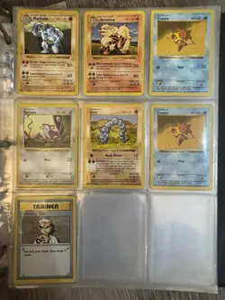 Heavily Played Vintage Pokemon Card Lot - Image 3
