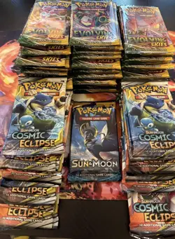 POKEMON VINTAGE TO MODERN-x3 booster pack lot-Randomly Assorted Pokemon TCG - Image 2