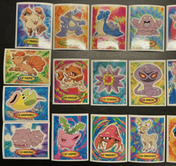 Merlin 2 Pokedex Pokemon Series Sticker album evolutions lot. rare vintage - Image 3