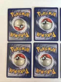 Pokemon Base Set Holo Lot 6 Cards WOTC Vintage Gyarados Chansey Clefairy /102 - Image 3