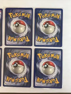 Pokemon Base Set Holo Lot 6 Cards WOTC Vintage Gyarados Chansey Clefairy /102 - Image 4