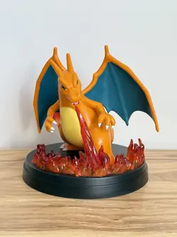 6-inch Charizard ex Figure from Super Premium Collection 2024 Pokemon Statue - Image 1