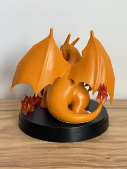 6-inch Charizard ex Figure from Super Premium Collection 2024 Pokemon Statue - Image 5