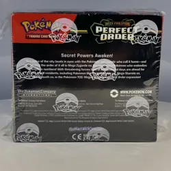 Sealed Pokemon Perfect Order Booster Box New - Image 4