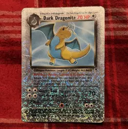 Nintendo Pokemon TCG Dark Dragonite 5/110 Legendary Collection Reverse Holo 2002 - Image 1