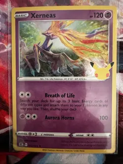 Pokemon 25th Anniversary Lot Reshiram Zekrom Xerneas Lugia Dialga Kyogre NM - Image 2