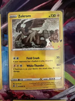 Pokemon 25th Anniversary Lot Reshiram Zekrom Xerneas Lugia Dialga Kyogre NM - Image 4