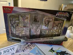 Pokemon Prismatic Evolutions Premium Figure Collection SEALED W/DENTS - Image 3
