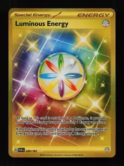 Luminous Energy 226/167 Holo Hyper Rare Twilight Masquerade Pokemon Cards - Image 1