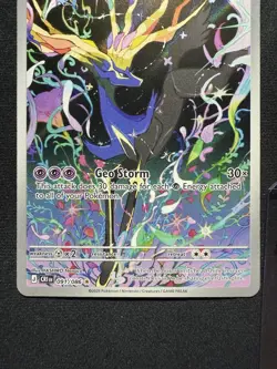 Xerneas 91/86 Illustration Rare Pokemon Chaos Rising NM 2 - Image 3