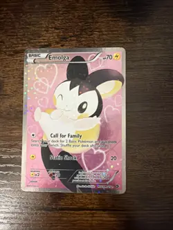 Pokemon TCG Emolga RC23/RC25 Legendary Treasures Full Art Holo 2013 - Mod Play - Image 1