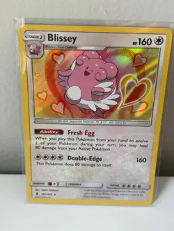 Blissey 102/145 Holo Rare Guardians Rising Pokemon Lightly Played - Image 1