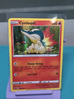 Cyndaquil (Cosmos Holo) SWSH221 Promo Sword & Shield Promo Pokemon LP - Image 1