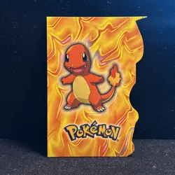 2004 Topps Pokemon Advanced Challenge Die Cut Charmander 16/18 NM VERY RARE!! - Image 1