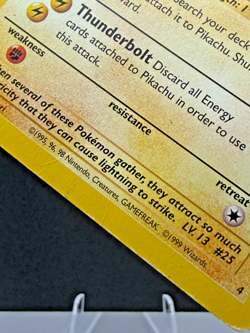 Pokemon: Pikachu (Movie Promo) 4 (HP) -WoTC Promo - Image 3