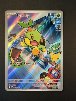 Pokemon Turtwig 040 First Partner Illustration Promo - Image 1