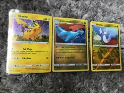 Pikachu Holo General Mills 25th, Salamence Holo, Dratini Rev Holo Lot Pokemon - Image 1