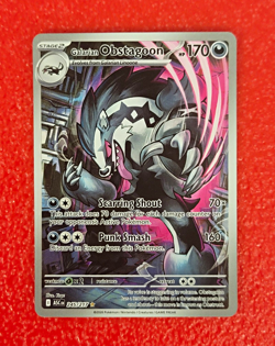 Pokemon TCG Galarian Obstagoon Ascended Heroes IllustrationRare Holo ENG 245/217 - Image 1