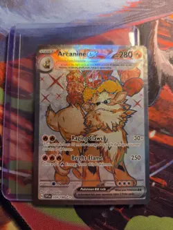 Pokemon - Arcanine ex 224/198 Ultra Rare - SV01: Scarlet & Violet Base Set - LP! - Image 1