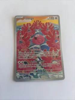 Pokemon TCG Flamigo Holo Illustration Rare Art Paldea Evolved 227/193 - Image 1