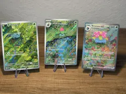 Venusaur Ivysaur Bulbasaur 151 198/165 166 167 Ex NM SIR IR Pokemon - Image 1